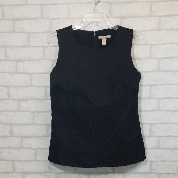 Banana republic blue Sleeveless blouse size 6 - Picture 2 of 7